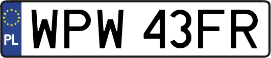 WPW43FR