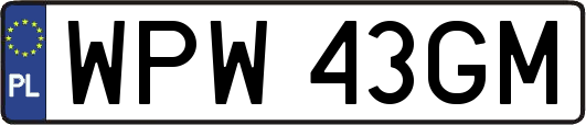 WPW43GM