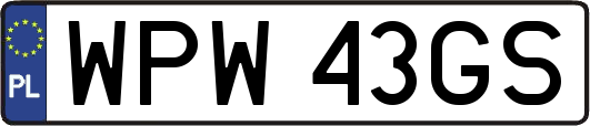 WPW43GS