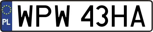 WPW43HA