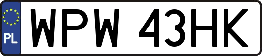 WPW43HK