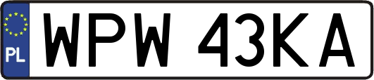 WPW43KA