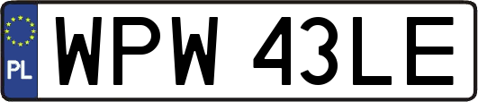 WPW43LE