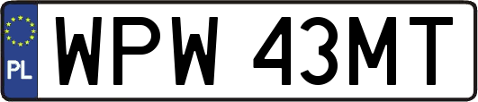 WPW43MT