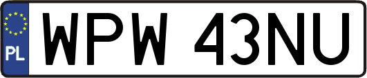 WPW43NU