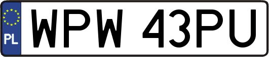 WPW43PU