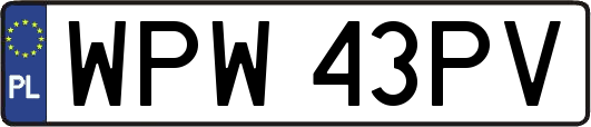 WPW43PV