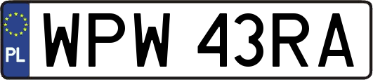 WPW43RA