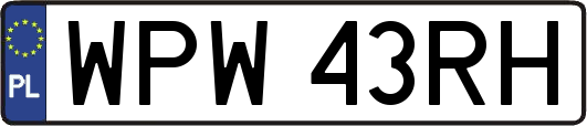 WPW43RH