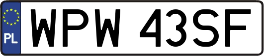 WPW43SF