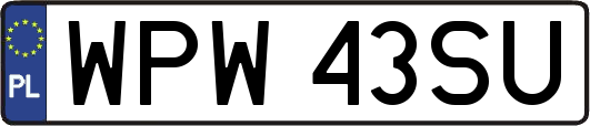 WPW43SU