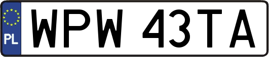WPW43TA