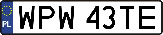 WPW43TE