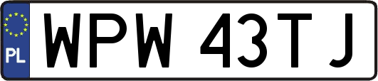 WPW43TJ