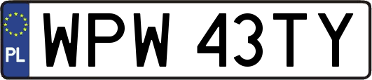 WPW43TY