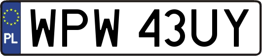 WPW43UY