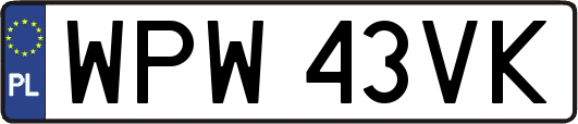 WPW43VK