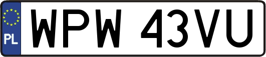 WPW43VU