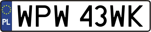WPW43WK