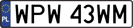WPW43WM