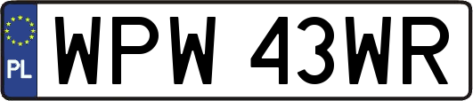 WPW43WR