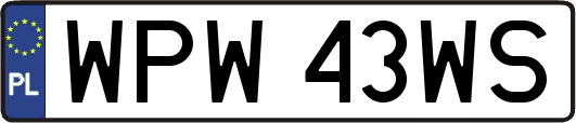 WPW43WS