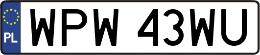 WPW43WU