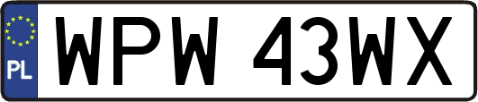 WPW43WX