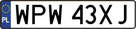 WPW43XJ