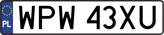 WPW43XU