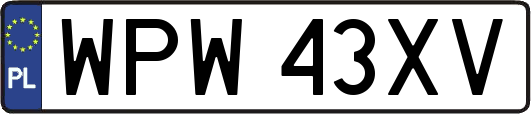 WPW43XV