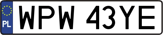 WPW43YE