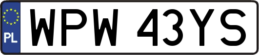 WPW43YS