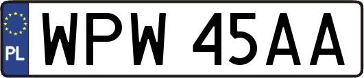 WPW45AA