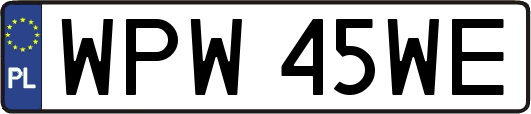 WPW45WE