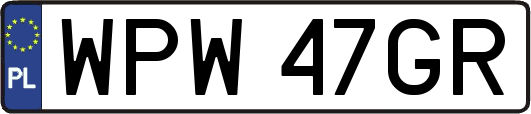 WPW47GR