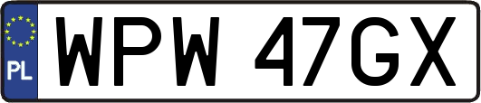 WPW47GX
