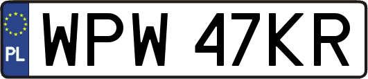 WPW47KR