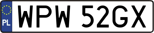 WPW52GX