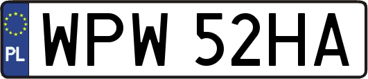 WPW52HA
