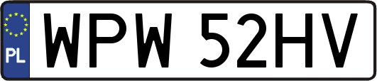 WPW52HV