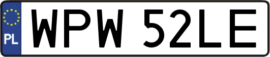 WPW52LE