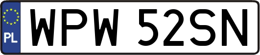WPW52SN