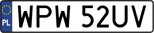 WPW52UV