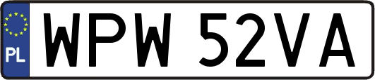 WPW52VA
