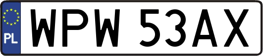 WPW53AX