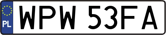 WPW53FA