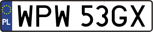 WPW53GX