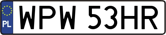 WPW53HR