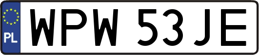 WPW53JE